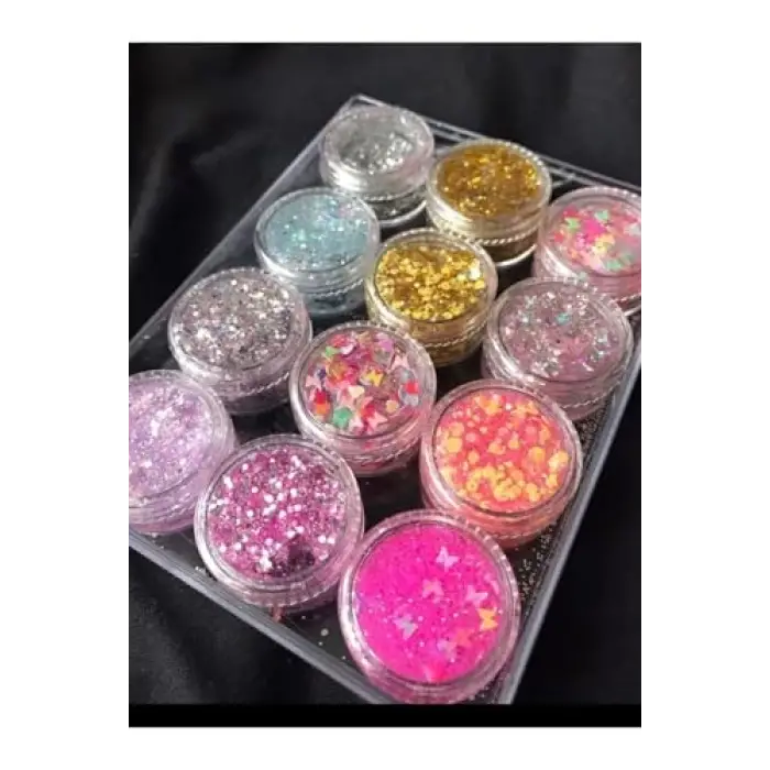 Simli Jel Glitter Far Seti