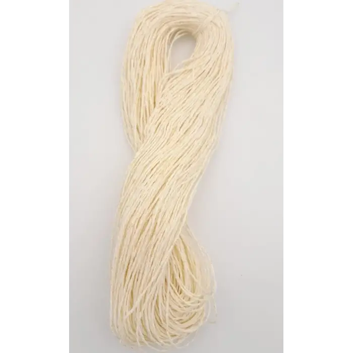 Simli Kağıt İp, Krem Renk, 400 g