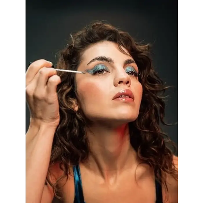 Simli Likit Eyeliner | Dazzling Liner - Aligator in River