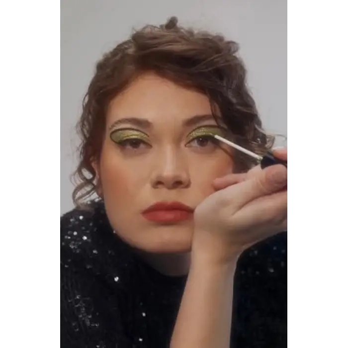 Simli Likit Eyeliner | Dazzling Liner - Shameless Pistachio