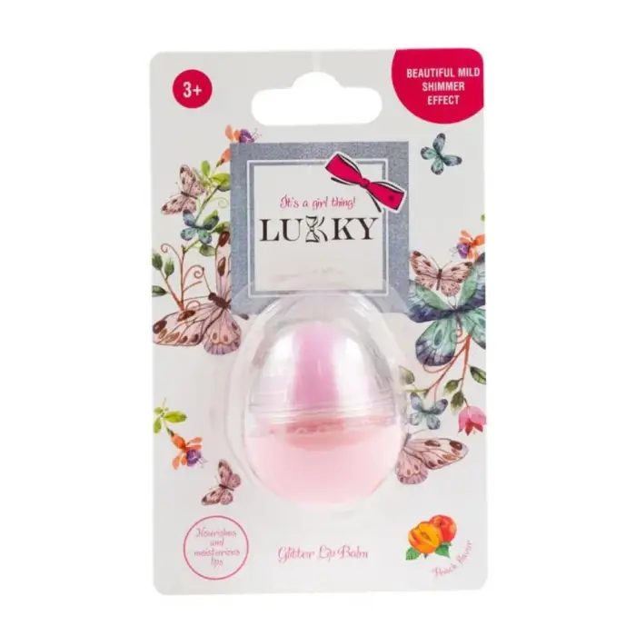 Simli Pembe Besleyici Dudak Kremi