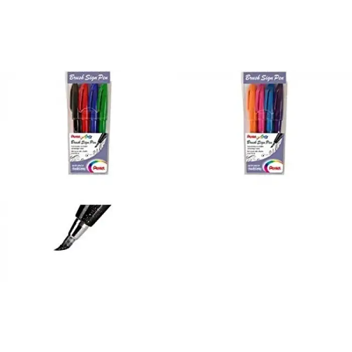 Sing Pen Brush - 4lü Blister (A-B-C-D)