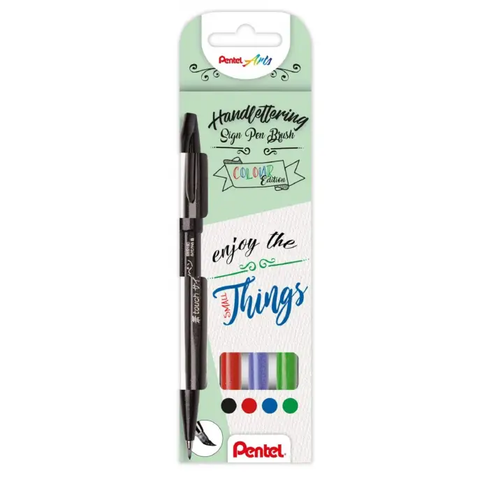 Sing Pen Brush - 4lü Blister (A-B-C-D)