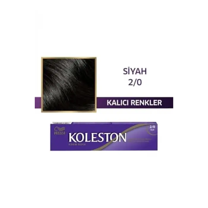 Single Tüp 2-0 Black Saç Boyası