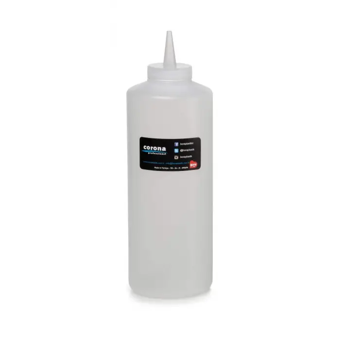 Şişe, Ketçap & Mayonez, Kapaklı 950 ml Şeffaf