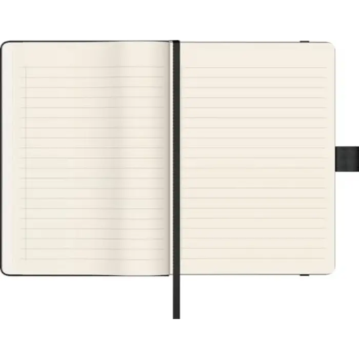 Sıvama Kalın Kapak Defter A6 Siyah