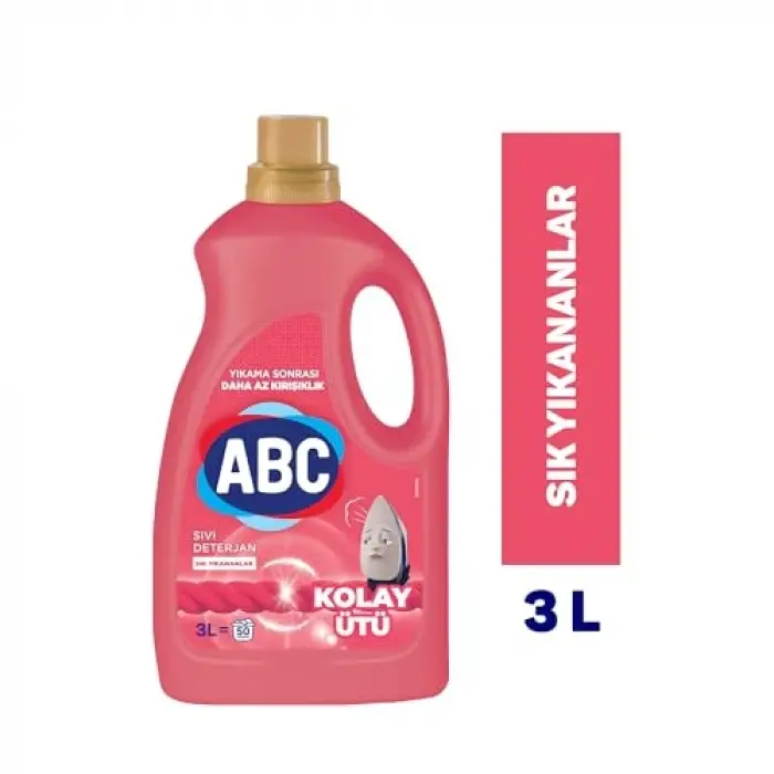 Sıvı Çamaşır Deterjanı Kolay Ütü 3 L