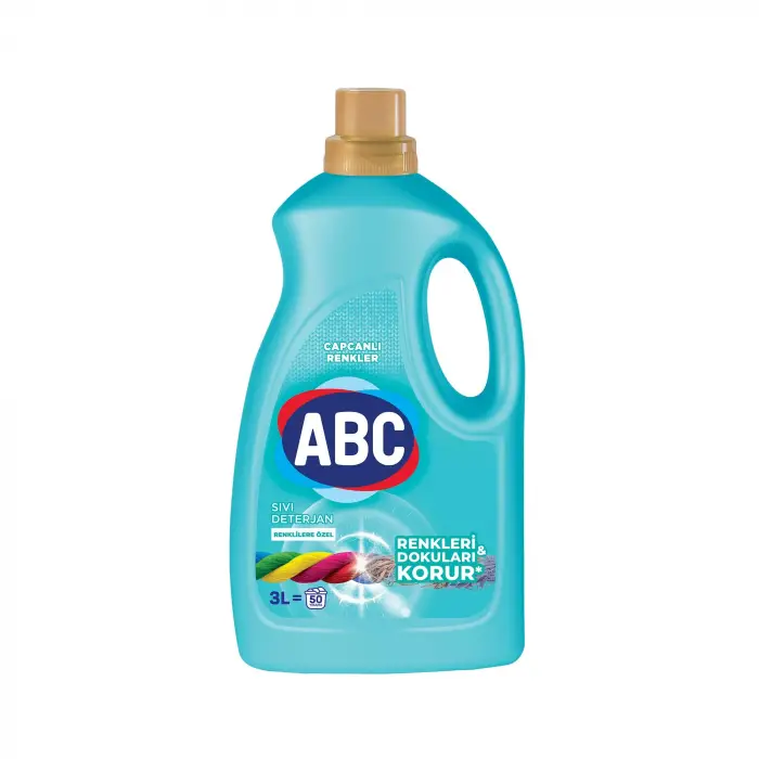 Sıvı Çamaşır Deterjanı Renkliler 3 L