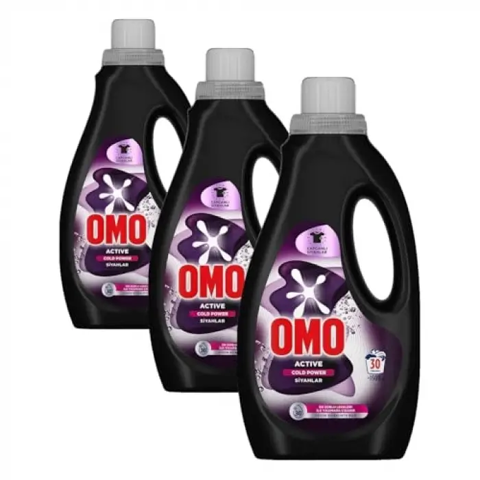 Sıvı Deterjan, Active Cold Power Siyahlar için, 1500 ml (3 paketi)