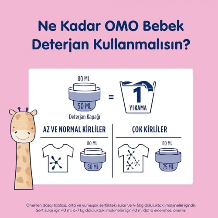 Sıvı Deterjan, Bebek, 1500 ml (3 paketi)