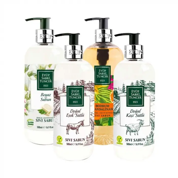 Sıvı Sabun 4lü Set 500 ml