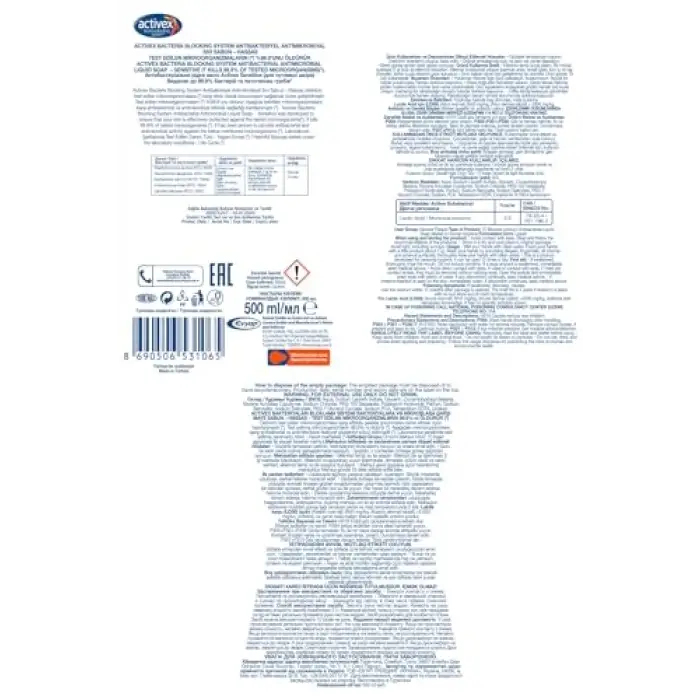 Sıvı Sabun 500 Ml