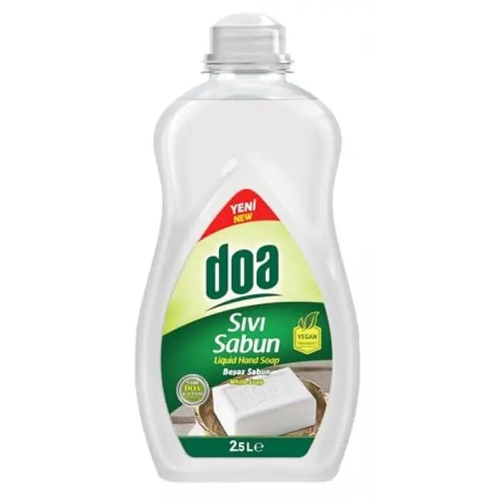 Sıvı Sabun Beyaz Sabunlu 2500 ml