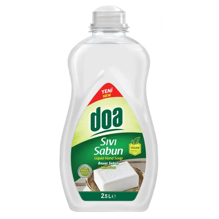 Sıvı Sabun Beyaz Sabunlu 2500 ml