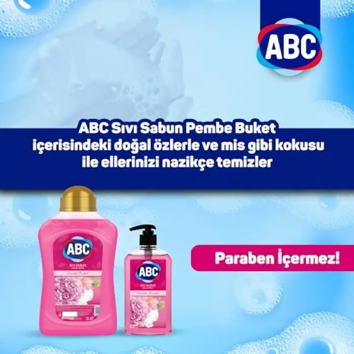 Sıvı Sabun Pembe, 400 Ml