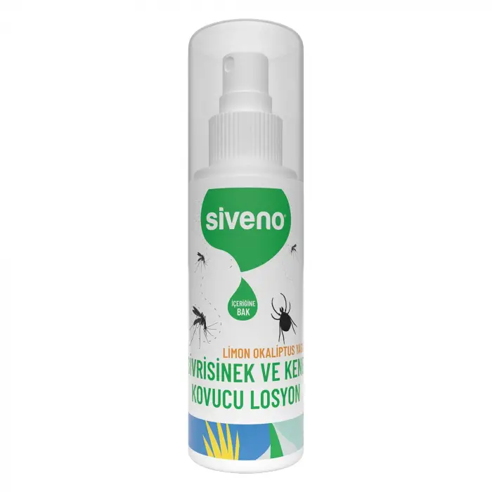 Sivrisinek ve Kene Kovucu Bitkisel Sprey Losyon, Tüm Vücut için 100 ml