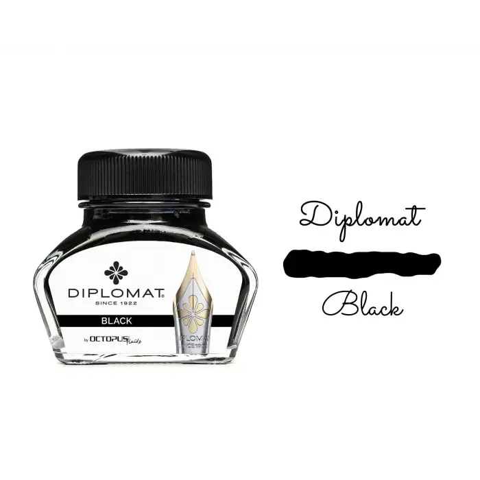 Siyah Ahtapot Mürekkep Şişesi 30 ml