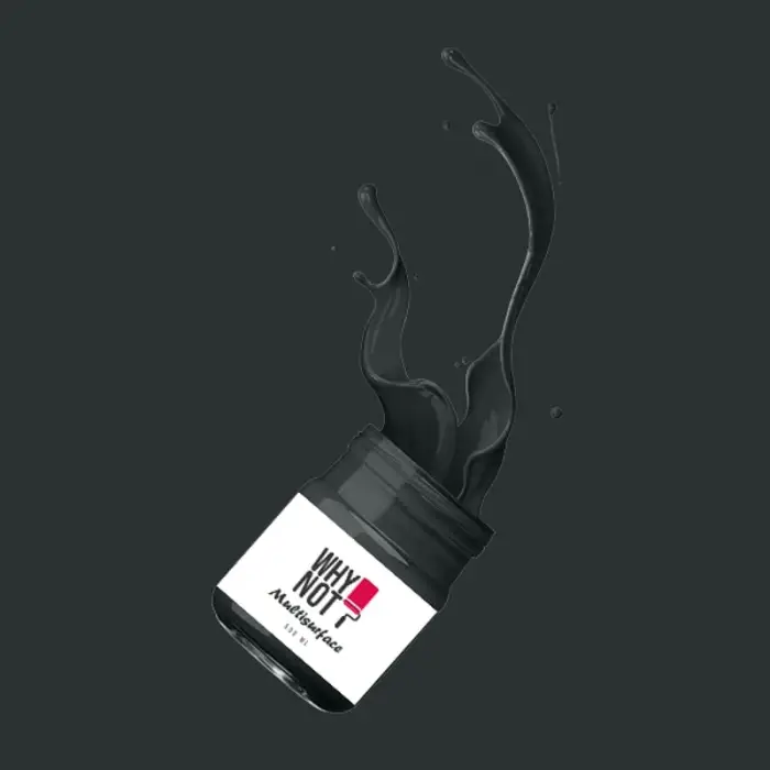 Siyah Akrilik Boya - Jet Black Multisurface 250 ML