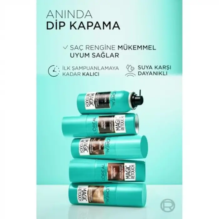Siyah Beyaz Dip Kapatıcı Sprey 75 ml