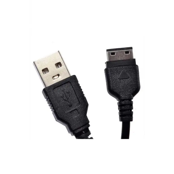 Siyah D880 uyumlu USB kablosu
