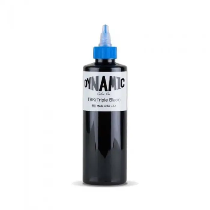 Siyah Dövme Boyası, Dynamic Triple Black, 8 oz/240 ml