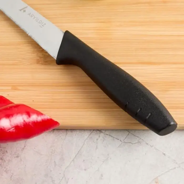 Siyah Ekmek Bıçağı, 17 cm
