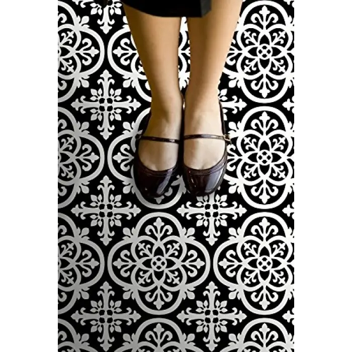 Siyah, FP2475 Gotik Peel & Stick Yer Karosu