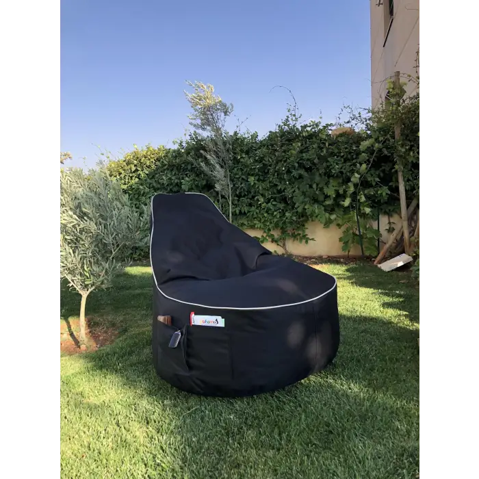 Siyah Golf armut koltuk