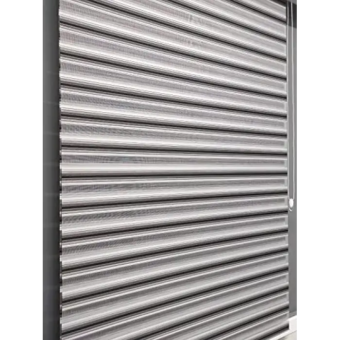 Siyah Gri Geçişli Zebra Stor (240x150)
