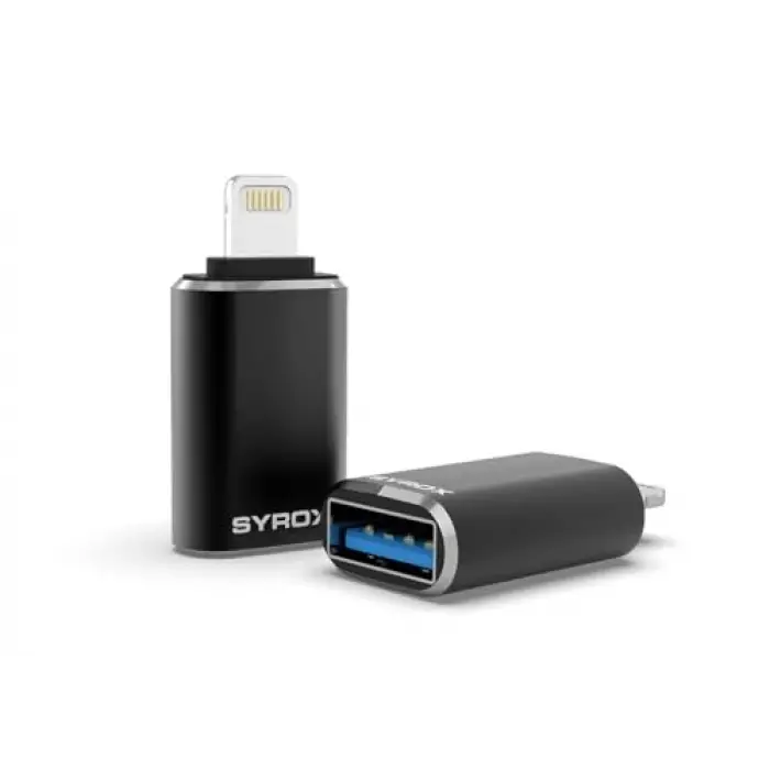 Siyah Lightning - USB 3.0 OTG Dönüştürücü DT25UL