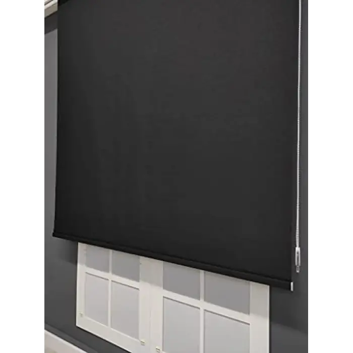Siyah Mat Polyester Stor Perde, 200x300