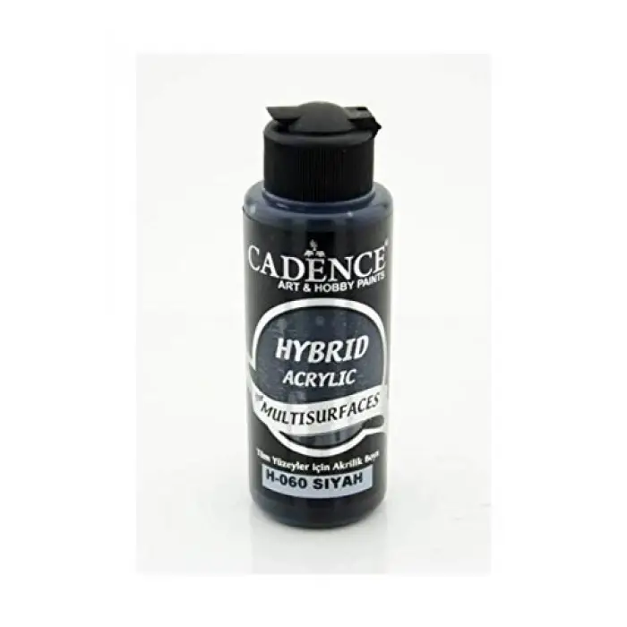 Siyah Multisurface Boya 120 ml, Standart