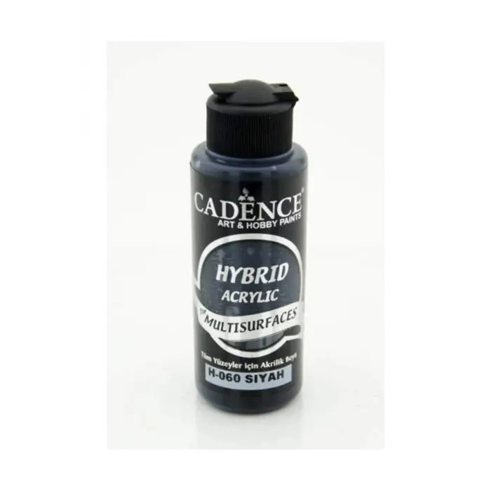 Siyah Multisurface Boya 120 ml, Standart
