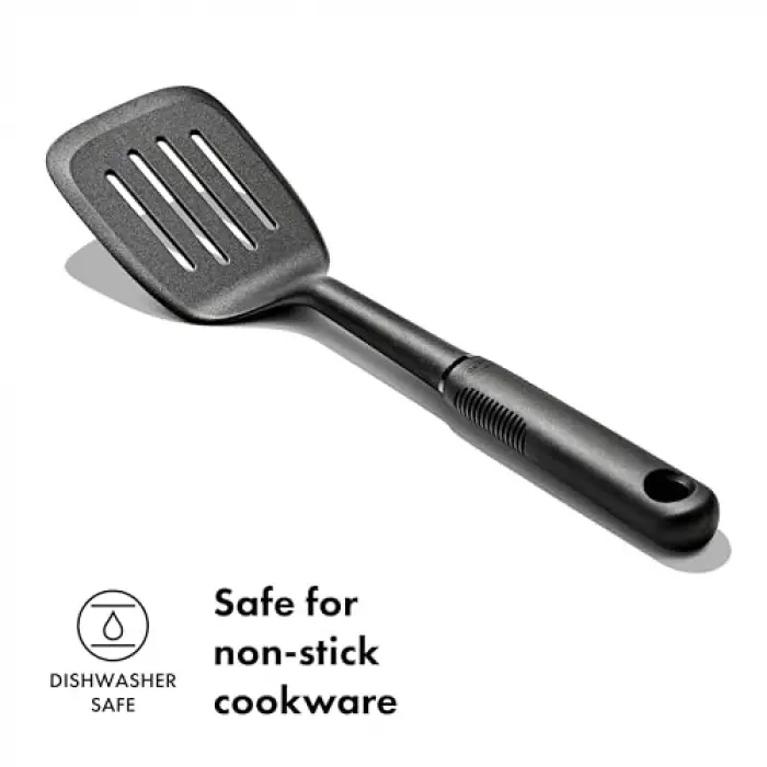 Siyah Naylon Kare Spatula