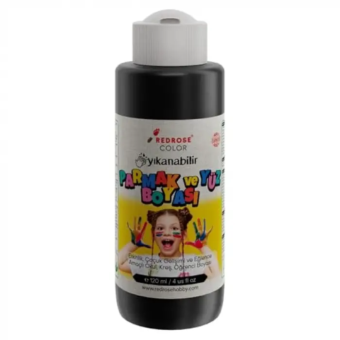 Siyah Parmak Boyası, 120 ml