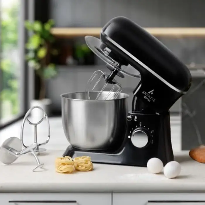 Siyah Power Chef stand mikser