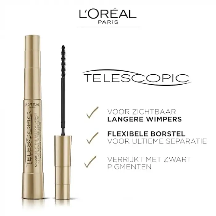 Siyah Telescopic Maskara 2li Paket