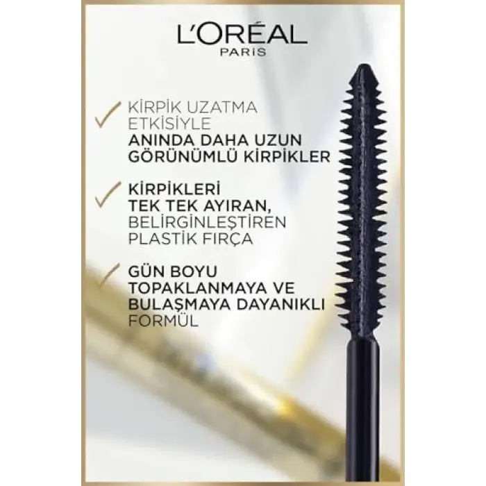 Siyah Telescopic Maskara 2li Set