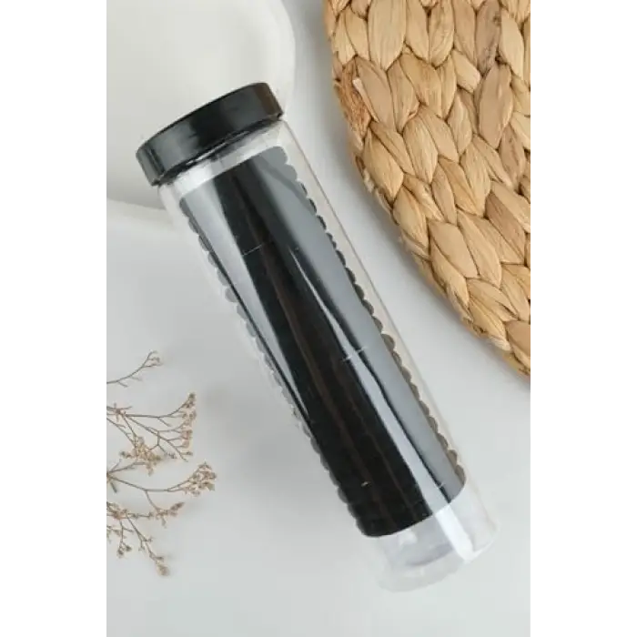 Siyah Tüp Lastik Toka