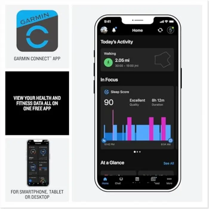 Siyah Vivoactive 6 Akıllı Saat