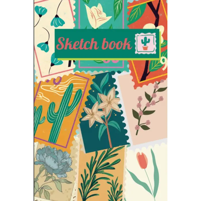 sketchbook stamp themed