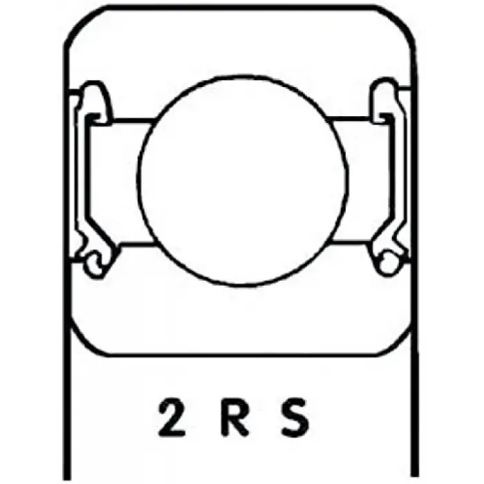 S.K.F. Rulman 608 2Rs1-C3