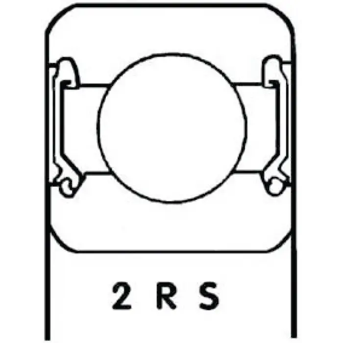 S.K.F. Rulman 608 2Rs1-C3