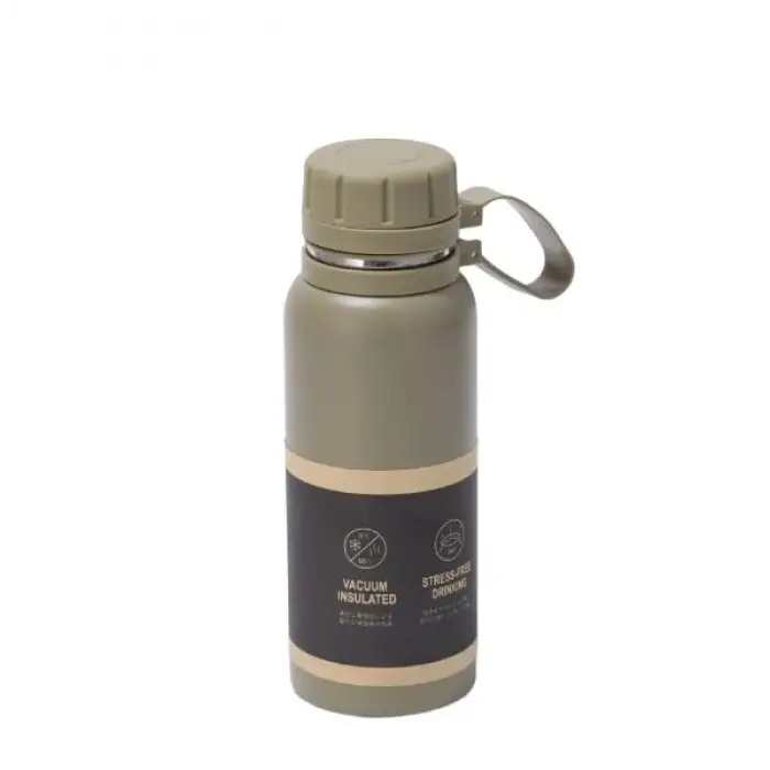 Skm004 850 ml Yeşil Çelik İçli Termos