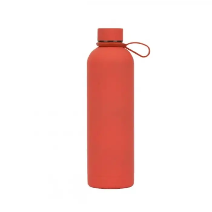 Skm005 Kırmızı 750 ml Çelik İçli Termos