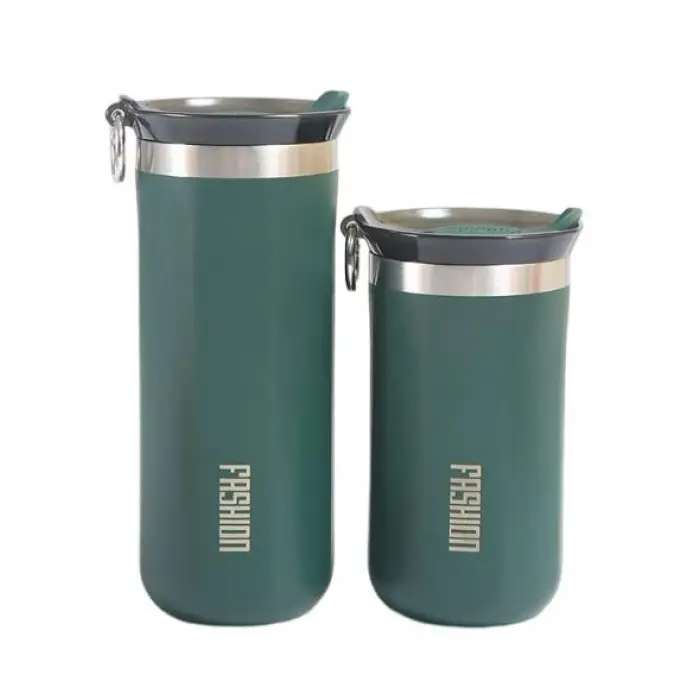 Skm010 500 ml Yeşil Çelik İçli Termos
