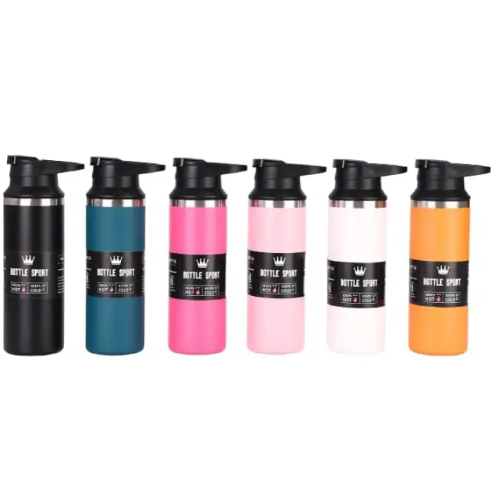 Skm018 500 ml Beyaz Çelik İçli Termos