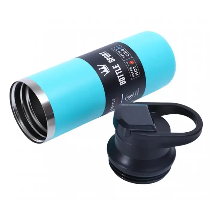 Skm018 500 ml Beyaz Çelik İçli Termos