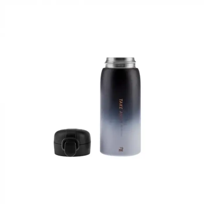 Skyfall sızdırmaz çelik termos, siyah, 350 ml