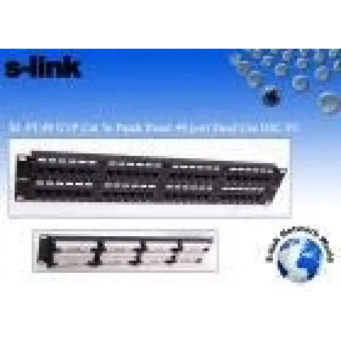 SL-PC48 48li Utp CAT5E Patch Panel